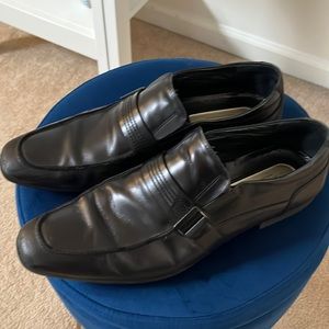 Kenneth Cole black dress loafers 11.5